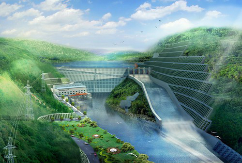 长治老挝南塔河1号水电站项目